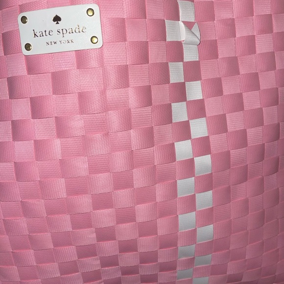 Kate Spade Limited Edition Woven Straw Tote Bag - Picture 4 of 7